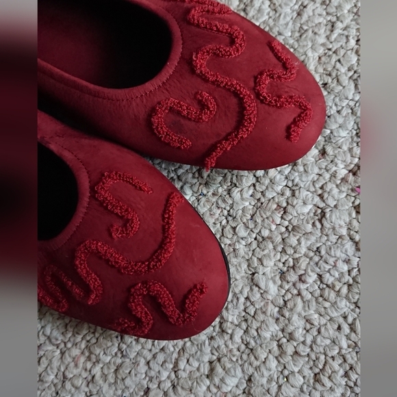 Arche Bareva ballerinas in dark red size 10 - Picture 7 of 15
